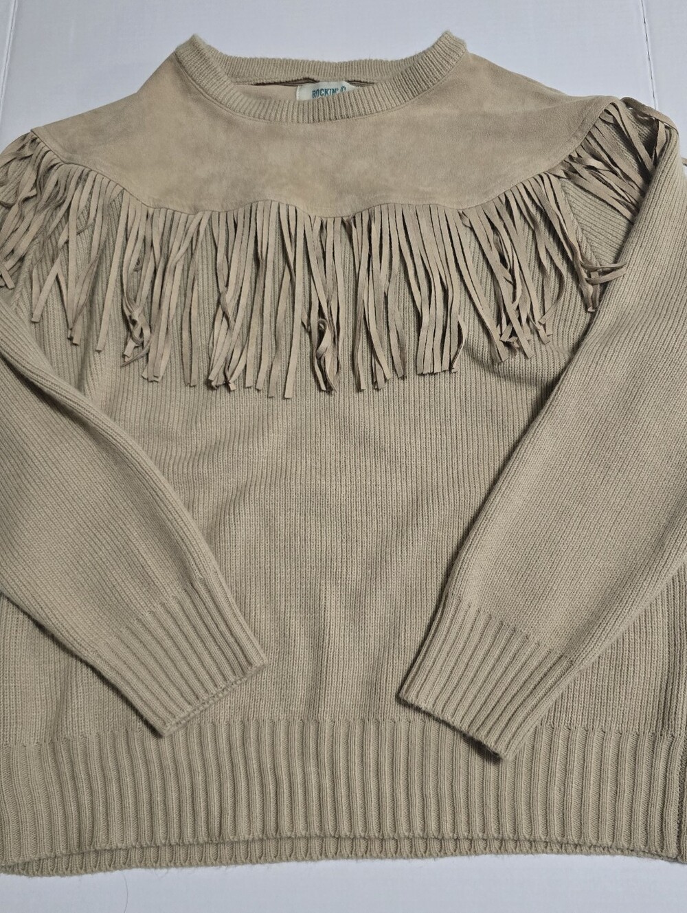 Rockin C Fringe Sweater - Women